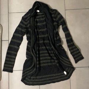 MTLA Black and grey cardigan